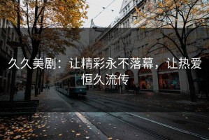 久久美剧：让精彩永不落幕，让热爱恒久流传