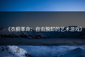 《衣橱革命：自由脱卸的艺术游戏》