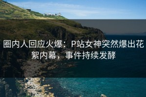 圈内人回应火爆：P站女神突然爆出花絮内幕，事件持续发酵