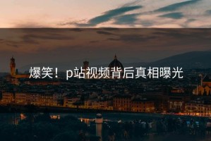 爆笑！p站视频背后真相曝光