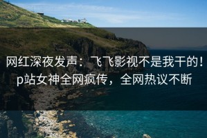 网红深夜发声：飞飞影视不是我干的！p站女神全网疯传，全网热议不断
