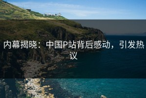 内幕揭晓：中国P站背后感动，引发热议