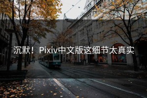 沉默！Pixiv中文版这细节太真实