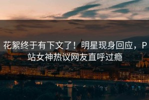 花絮终于有下文了！明星现身回应，P站女神热议网友直呼过瘾
