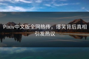 Pixiv中文版全网热传，爆笑背后真相引发热议