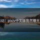 感动！pixiv中文版竟然曝光了