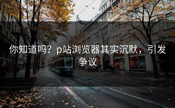 你知道吗？p站浏览器其实沉默，引发争议